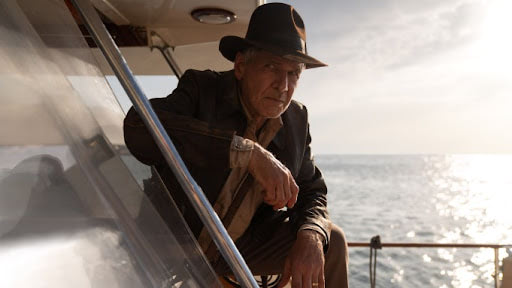 Indiana Jones on a boat